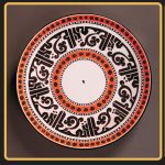 بشقاب سفالی نیشابور کد 116