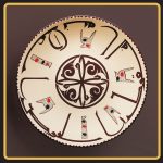 بشقاب سفالی نیشابور کد 101