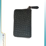 کیف کارت چرم دور زیپ