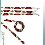 بند عینک گلیم بافی طرح 6