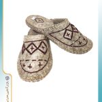 پاپوش نمدی دمپایی حمام طرح یک
