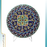 بشقاب دیوارکوب میناکاری کد 2