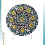 بشقاب دیوارکوب میناکاری کد 4