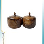 قندان چوب کاج کد 2