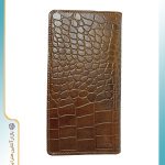 کیف دستی چرم قهوه ای