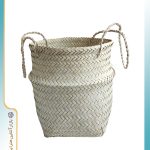 کاور گلدان حصیری خمره ای کد 9