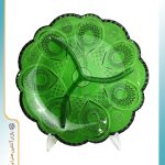 اردوخوری شیشه‌ای 3 محفظه ای