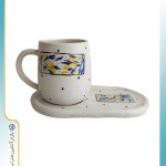 ماگ و زیر ماگی سرامیکی مدل 2