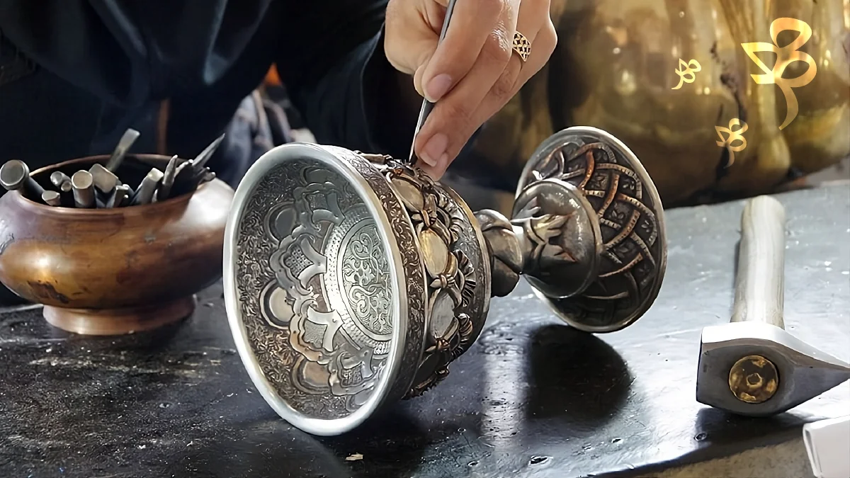 آموزش قلم‌زنی روی فلز